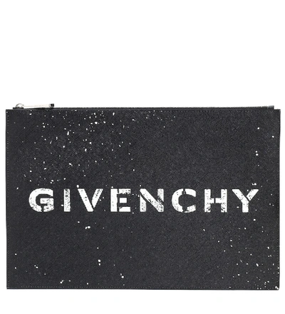 Givenchy Iconic Print Flat Logo Pouch Wallet In Female