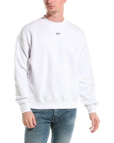 Off-white Crewneck Sweatshirt In White