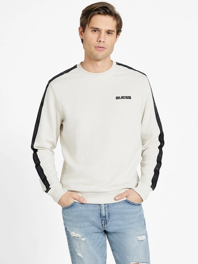 Guess Factory Eco Nelly Logo Tape Sweatshirt In Multi
