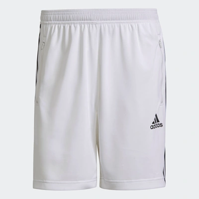 Adidas Originals Men's Adidas Primeblue Designed 2 Move Sport 3-stripes Shorts In White