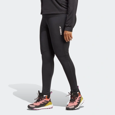 Adidas Originals Women's Adidas Terrex Multi Leggings (plus Size) In Black