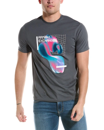 Armani Exchange T-shirt In Grey
