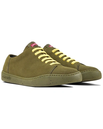 Camper Peu Touring Leather Sneaker In Green