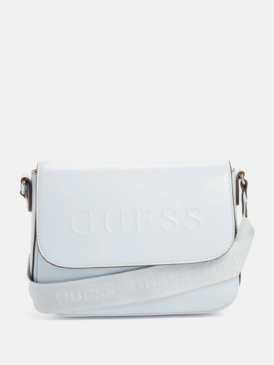 Guess Factory Peters Crossbody In Blue