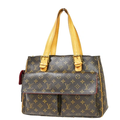 Pre-owned Louis Vuitton Multipli Cité Canvas Shoulder Bag () In Brown