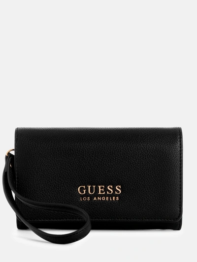 Guess Factory Longmeadow Phone Organizer In Black