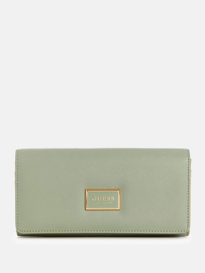 Guess Factory Abree Multi Organizer In Grey