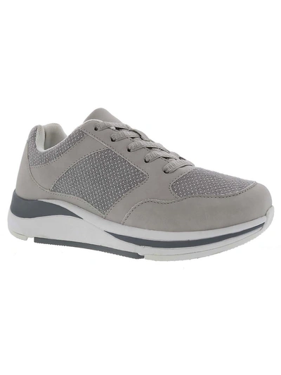 Drew Chippy Womens Padded Insole Fitness Athletic And Training Shoes In Grey