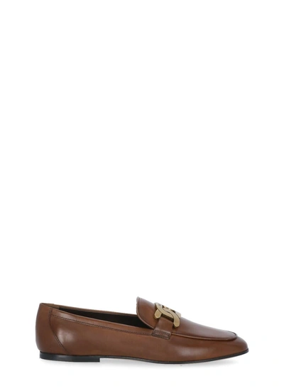 Tod's Flat Shoes Brown