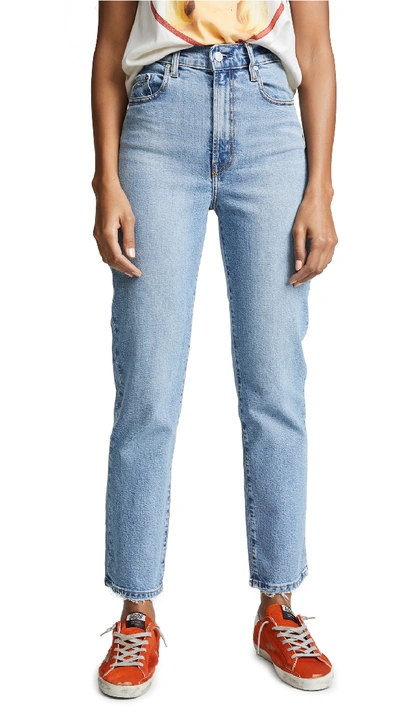 Nobody Denim Charlotte Super High Rise Ankle Jeans In Outshine