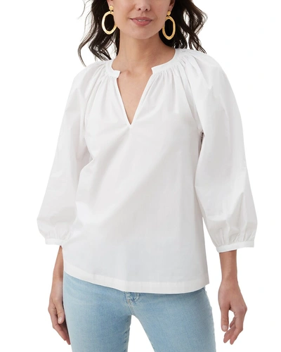 Trina Turk Cornelia Top In White