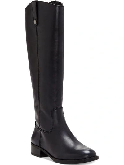 Inc Fawne Womens Leather Knee-high Riding Boots In Blue