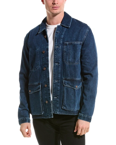 Current Elliott Button-up Denim Jacket In Canyon
