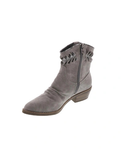 Blowfish Women's Sygns Booties In Smoke/gunmetal In Grey