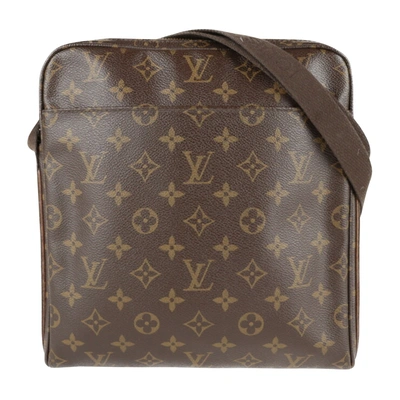 Pre-owned Louis Vuitton Dauphine Canvas Shoulder Bag () In Brown