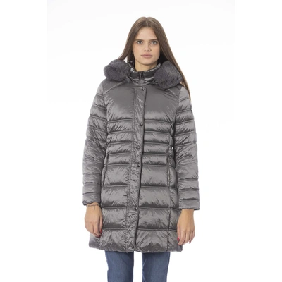Baldinini Trend Polyester Jackets & Women's Coat In Grey