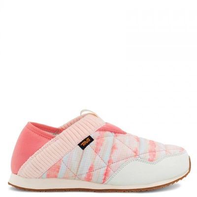 Teva Women's Reember Tie-dye Moccasin In Sorbet Pink Salt