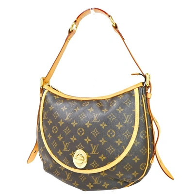 Pre-owned Louis Vuitton Tulum Canvas Shoulder Bag () In Brown