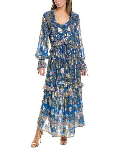 Hemant & Nandita Maxi Kaftan Dress In Multi