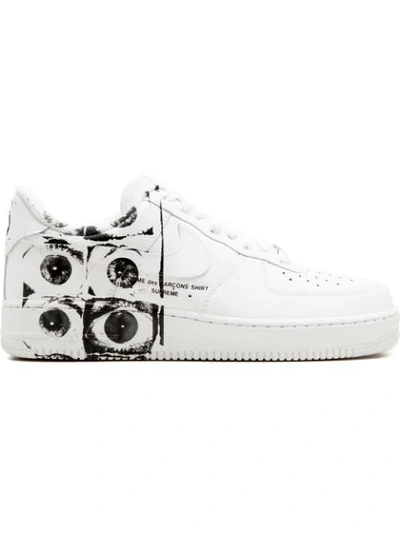 Nike Air Force 1 '07/ Supreme/ Comme Des Garçons Sneakers In White