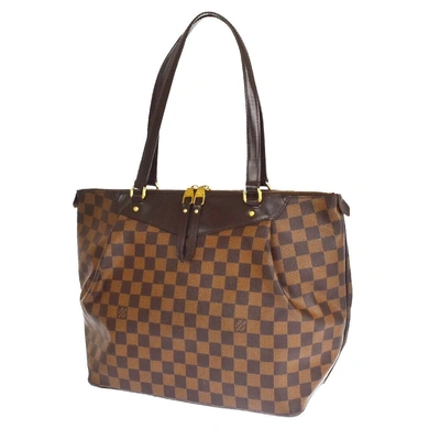 Pre-owned Louis Vuitton Westminster Canvas Shoulder Bag () In Brown