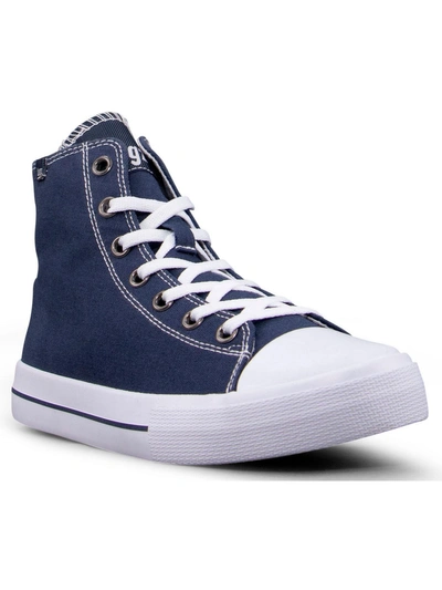 Lugz Stagger Hi Womens Canvas High-top Casual And Fashion Sneakers In Multi