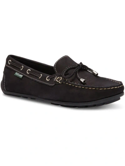 Eastland Star Womens Leather Slip On Loafers In Black