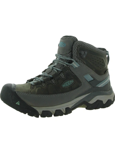 Keen Targhee Ii Mid Womens Leather Athletic Hiking Boots In Black
