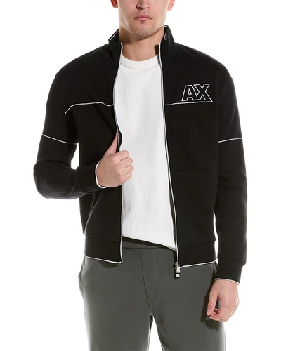 Armani Exchange Track Jacket In Black