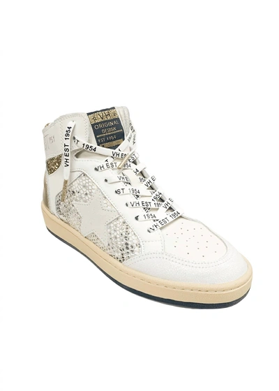 Vintage Havana Women's Dream 6 High Sneaker In White/gold