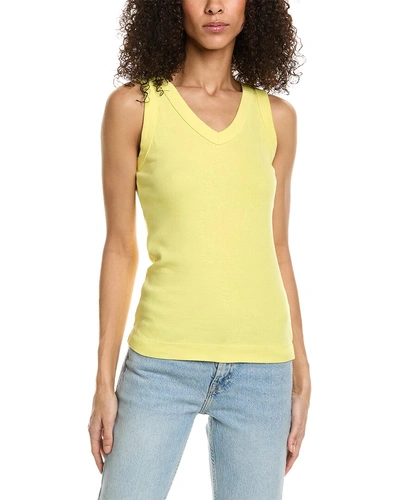 Michael Stars Maya Binding Tank In Yellow