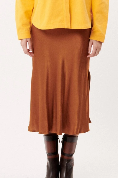 Frnch Sonny Skirt In Ocre In Brown