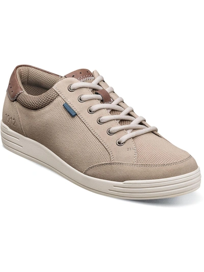 Nunn Bush Kore City Walk 2.0 Mens Lace-up Padded Insole Oxfords In Beige