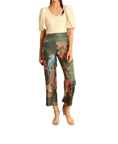 Caballero Max Pants In Italian Afternoon In Green