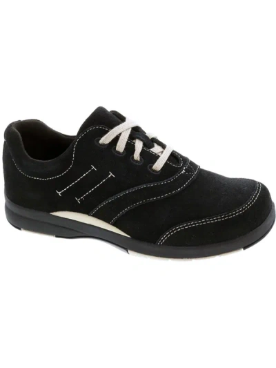Drew Columbia Womens Suede Walking Athletic And Training Shoes In Black