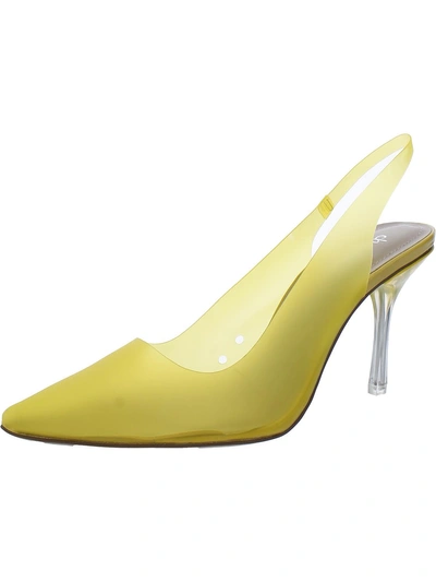 Charles By Charles David Impower Womens Pointed Toe Dressy Pumps In Yellow