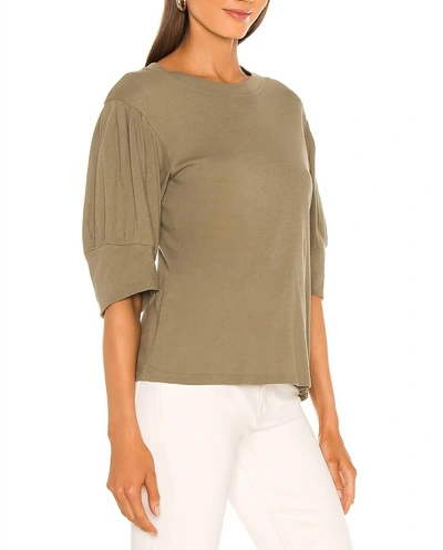 Joie Lydia Top In Military Olive In Green
