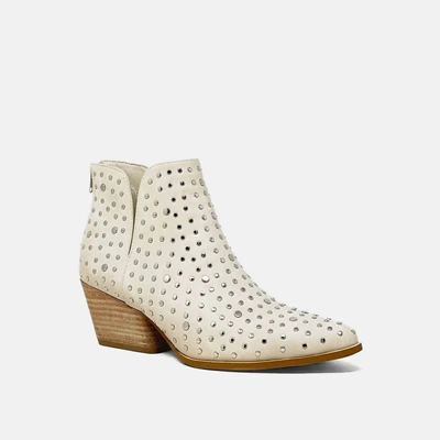 Shu Shop Women's What's Up Stud Booties In Taupe In White