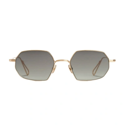 Ahlem Triomphe Peony Gold Sunglasses