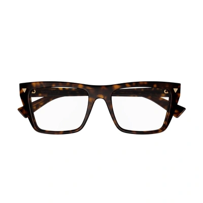 Bottega Veneta Bv1258o Linea New Classic Eyeglasses In Brown