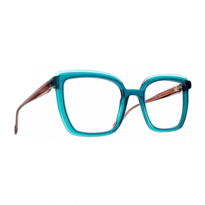 Caroline Abram Katia Eyeglasses In Blue