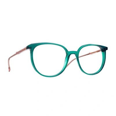 Caroline Abram Blush By  Cookie Eyeglasses In Green