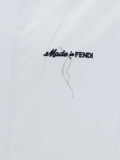Fendi Camicia In White
