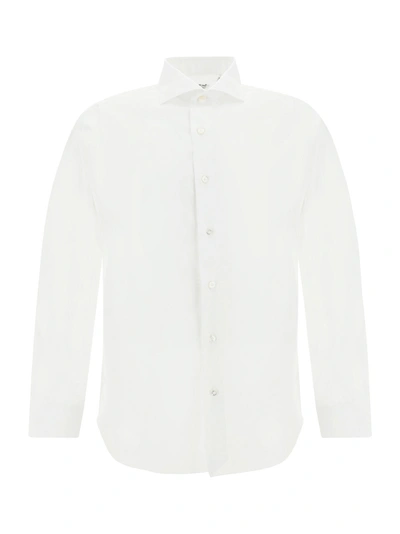 Finamore Camicia Milano-zante In White