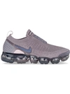 Nike Women's Air Vapormax Flyknit Moc 2 Running Shoes, Grey/purple
