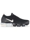Nike Women's Air Vapormax Flyknit Moc 2 Running Shoes, Black - Size 9.5