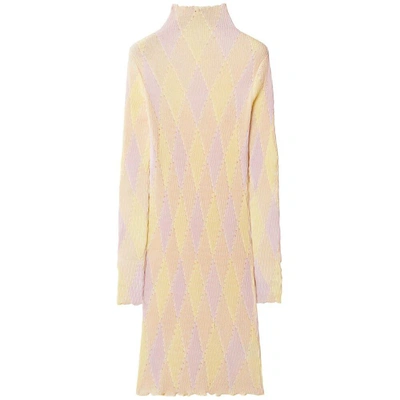 Burberry Dresses In Pink/neutrals