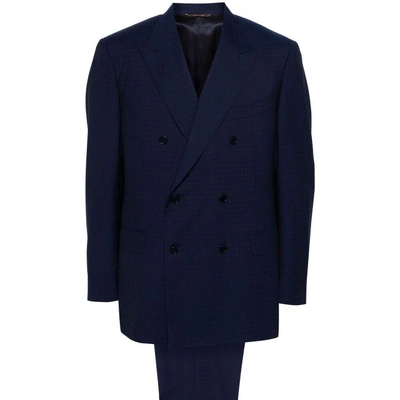 Canali Suits In Blue