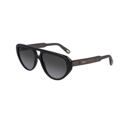 Chloé Ce758s Sunglasses In Black