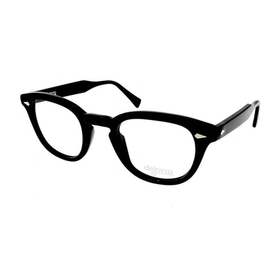 Delotto Dl11 Eyeglasses In Black